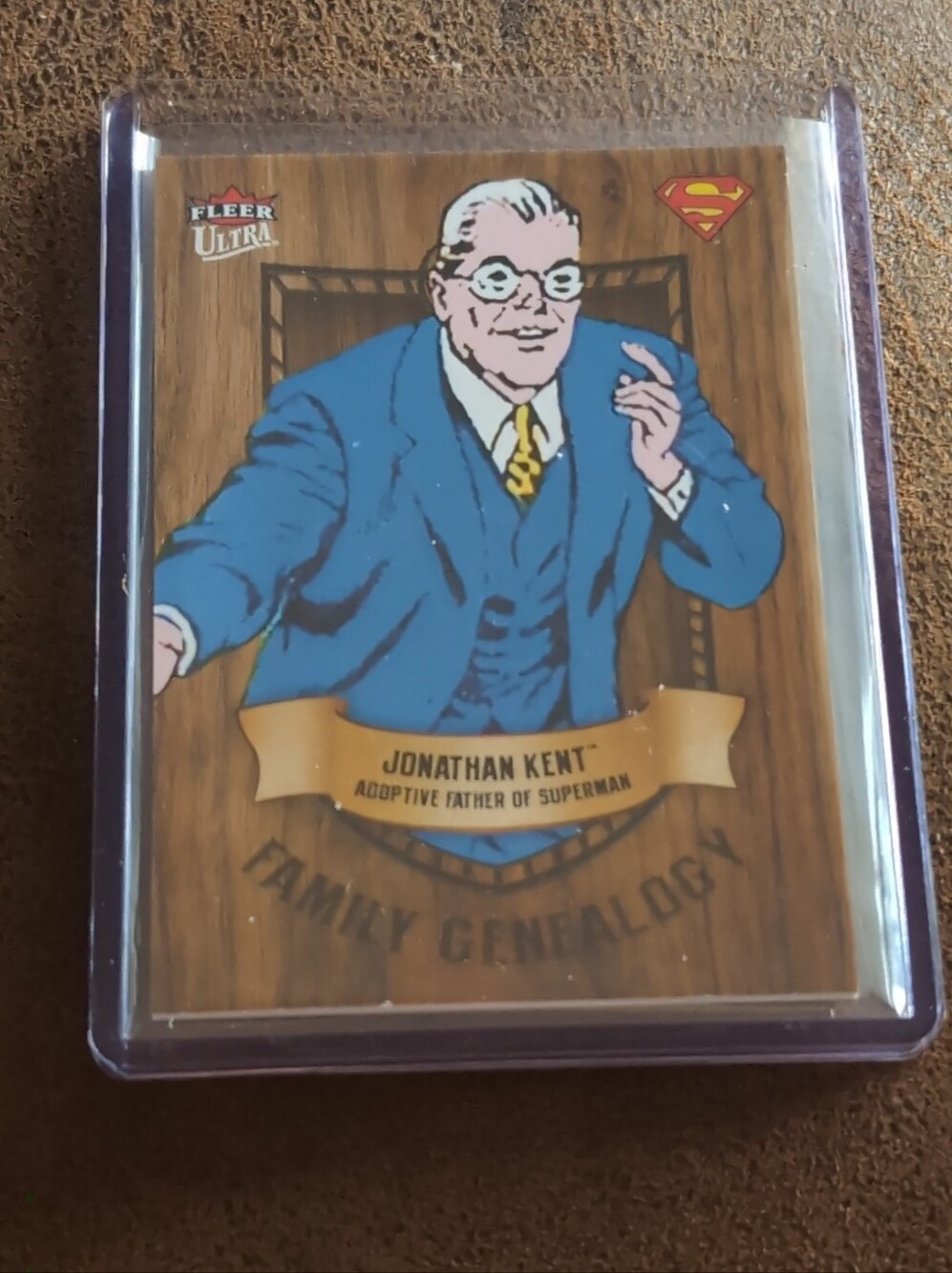 🍁Fleer Ultra Superman Jonathan Kent Family Genealogy Insert #FG-3